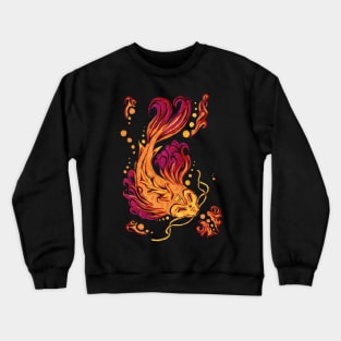 Koi Elemental- Lava Crewneck Sweatshirt